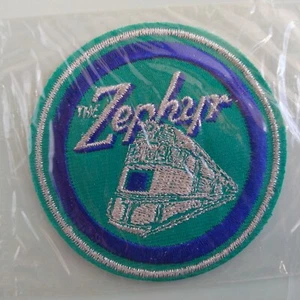 California Zephyr Passenger Train Railroad Patch 2-inch Diameter 1997 Reader's D - Picture 1 of 3