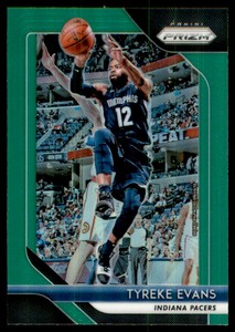 2018-19 Panini Prizm Prizms Green #94 Tyreke Evans 
