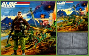 1/6 GI Joe Backdrop 15"X15" - For 12" GI Joe or 6" GI Joe Classified Figures - Picture 1 of 9