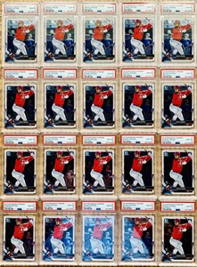 2018 Bowman Chrome Shohei Ohtani Rookie Card RC #1 PSA 10 Gem Mint Batting 20X !