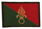French Foreign Legion Oblong Flag Embroidered Sew / Iron on Patch Badge (A)