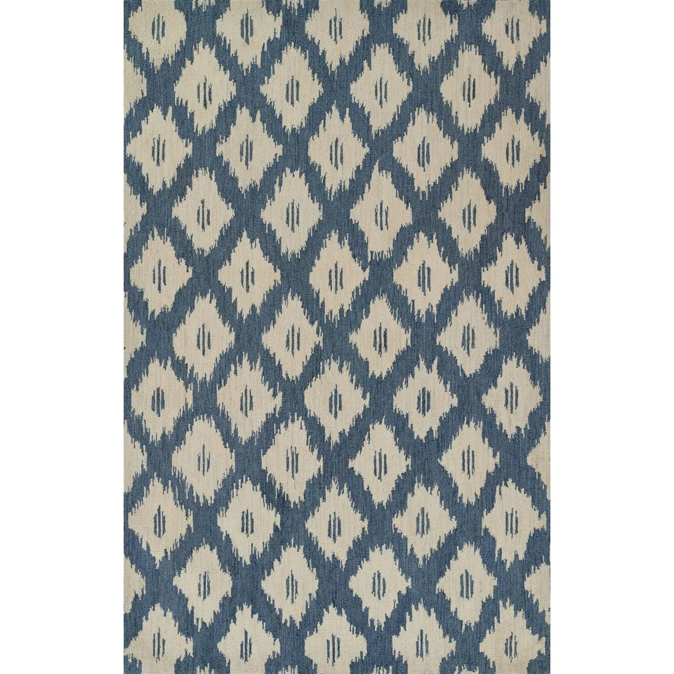 Momeni Leiden Wool Area Rug, Slate, 5' X 8' - Image 1 of 1