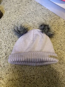 Columbia Baby Snow Problem Beanie Lavender winter hat with pom poms - Bild 1 von 3