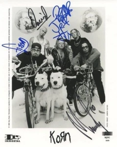 REPRINT - KORN Band Jonathan Davis Signed 8x10 Photo Poster Man Cave - Picture 1 of 1