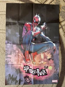 Spider-Punk Marvel Comics Promo Folded Poster 36x24 Spider-Man (1A) 🔥 - Picture 1 of 5