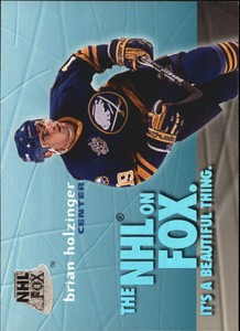 1995-96 SkyBox Impact NHL On Fox #15 Brian Holzinger - NM-MT