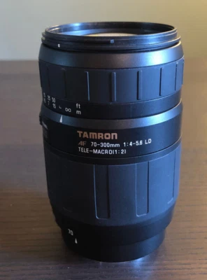 Tamron AF 70-300mm F4-5.6 LD Tele-Macro 1:2 Zoom Lens Minolta - Image 1 of 4