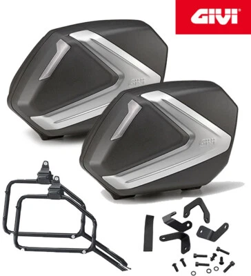 VALIGIE LATERALI + TELAI [GIVI] V37 TECH - KAWASAKI VERSYS 650  2023 2024 - Immagine 1 di 4