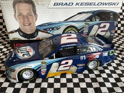Brad Keselowski #2 Miller Lite 2013 1/24 NASCAR Die-cast *AUTOGRAPHED* - Image 1 of 4
