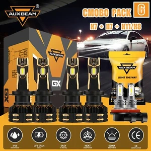 Faros antiniebla LED CANBUS reemplazos halógenos AUXBEAM GX 240W H7 H7 H11 - Imagen 1 de 12