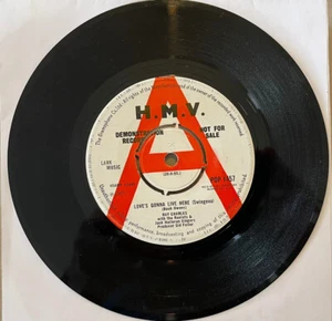 Ray Charles – Love's Gonna Live Here 7” PROMO ( RARE )❗️ - Picture 1 of 2