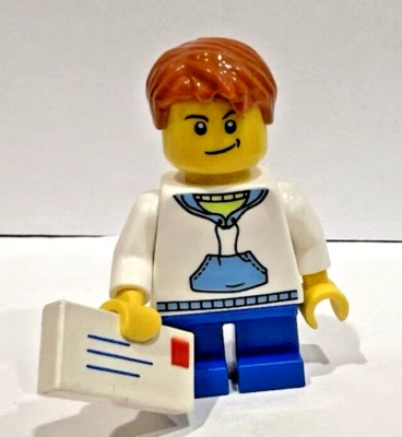 Lego 60063  Boy Christmas Mail Hol037 Advent Calendar 2014 City short legs - Image 1 of 4