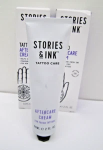 Stories & Ink Tattoo Pflege Nachsorgecreme für frische Tattoos 2 fl oz Menge 2 - Bild 1 von 3