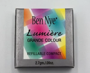 Ben Nye Lumiere Grande Colour Refillable Compact Pressed Eye Shadow Shimmer - Picture 1 of 26