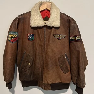 Vintage Flight Jacket Climate Control Rare Coat Sz 12 20pp 21 Length - Picture 1 of 6