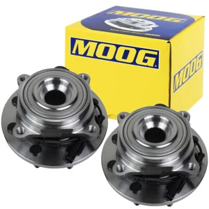 Par de bujes de cojinete de rueda delantera MOOG para Ram 2500 Ram 3500 2012 2013 4x4 con ABS - Imagen 1 de 8