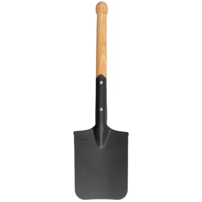 MFH Feldspaten Typ WWII Holzstiel Outdoor Schaufel BW Spaten Armee Esche Holz