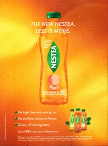 NESTEA AD #7 RARE 2017 OUT OF PRINT  - Picture 1 of 1