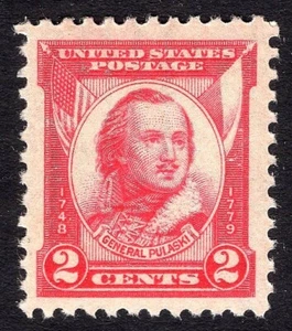 #690 SUPERB MNH OG-2c GENERAL PULASKI-JUMBO GEM STAMP!! (REM #690-4) - Picture 1 of 2
