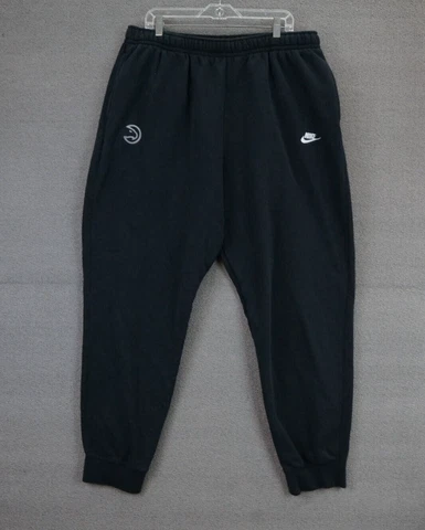 Atlanta Hawks Nike Pants Mens 3XL Warm Up Black Pacman Logo NBA Cover