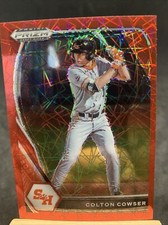 Colton Cowser Red Velocity Prizm 2021 Prizm Draft Picks Prospect #PDP5 Orioles
