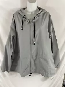TATWNM Women's Plus Size Raincoat Windbreaker Waterproof Jackets XXL - Picture 1 of 10