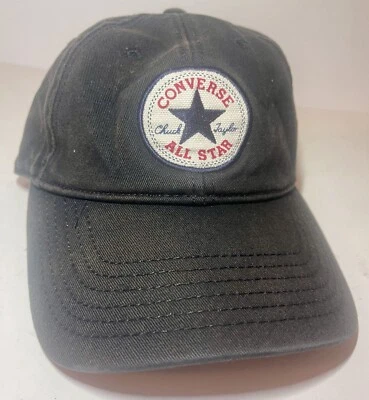 Gorra Converse All Star Chuck Taylor Strapback Ajustable Algodón Negro Logo Oficial Foto 1 de 4