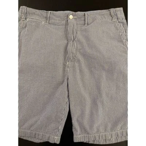 Bermudas Polo Ralph Lauren Seersucker Hombres 36T 100% Algodón Verano Preppy - Imagen 1 de 12