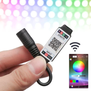 Bluetooth APP Control RGB Tira LED DC 5-24V Luz Mini Controlador para 3528 5050 - Imagen 1 de 9