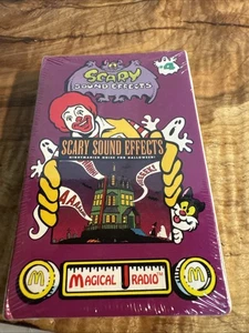 McDonald's Magical Radio Scary Sound Effects Cassette Tape 1995 - Factory sealed - Picture 1 of 6