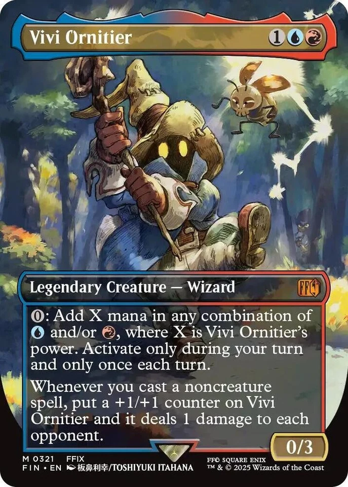 MTG - Vivi Ornitier (Borderless) (FIN) - NM - Image 1 of 1