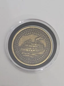 2025 Disney Transport Ferryboat Joe Fowler Potter Richard Irvine Metal Coin - Picture 1 of 2