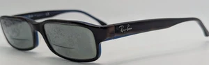 Gafas Ray-Ban RB5114 5064 negro azul borde completo 52-16-135 mm *solo marcos* - Imagen 1 de 9