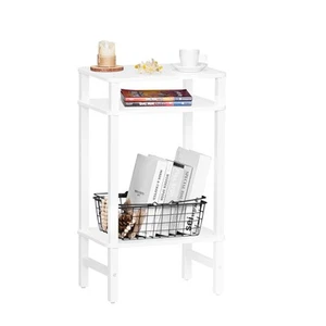 28in Tall Side Table 3-Tier Small Narrow End Table for Couch, Skinny Nightsta... - Picture 1 of 8