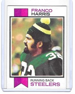 1973 TOPPS FOOTBALL #89 FRANCO HARRIS ROOKIE PITTSBURGH STEELERS 4 SUPER BOWLS - Picture 1 of 2