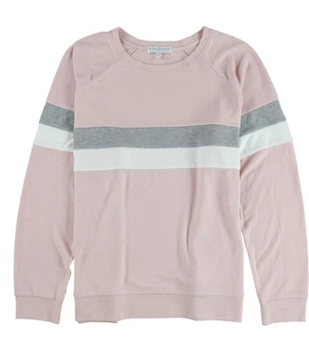 P.J. Suéter de pijama de dos rayas Salvage para mujer, rosa, talla grande, 2X Foto 1 de 2