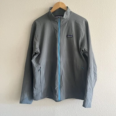 Patagonia Men's R1® TechFace Jacket Plume Grey Size Large - Image 1 of 4