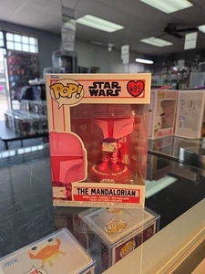 Funko Pop! Vinilo: Star Wars - The Mandalorian (Rosa) #495 Se envía con protector - Imagen 1 de 6