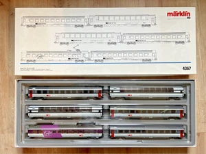 Märklin 4367 H0 Wagenset EuroCity SBB - OVP Originalverpackung - Bild 1 von 4