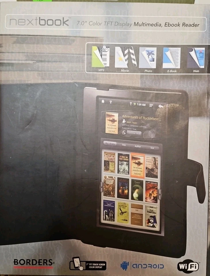 Nextbook Next2 2GB, Multimedia Wi-Fi 7" Black NEW  - Image 1 of 4