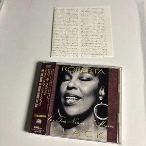 Roberta Flack – Set The Night To Music (CD, 1992) Japan obi AMCY-408 - Picture 1 of 6