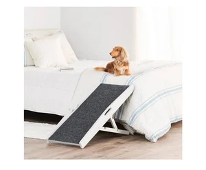 ¡Nuevo! Rampa interior para mascotas Carlson 39,5", blanca, plegable, altura ajustable - Imagen 1 de 4