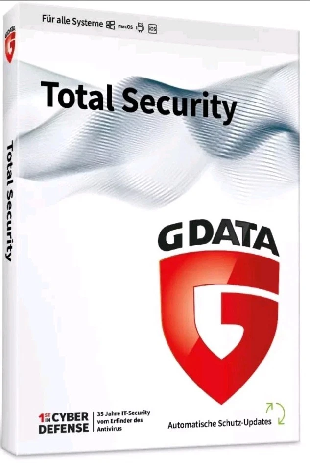 G-DATA Total Security 2024 1 bis 10 Geräte 1  Jahr Multi - Device E-MAIL - Bild 1 von 1