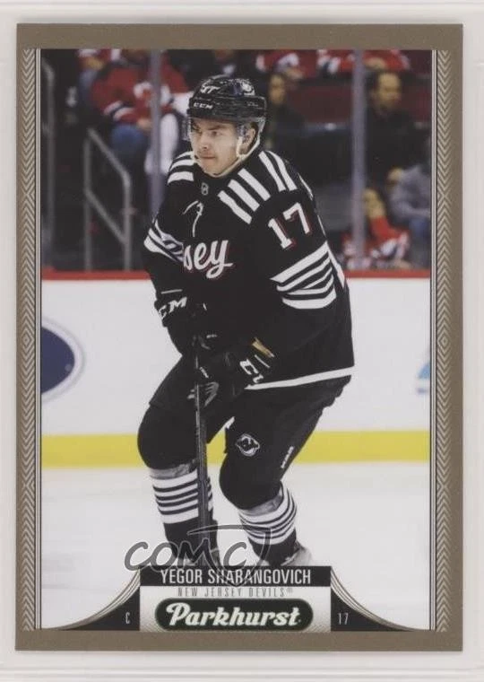 2022-23 Upper Deck Parkhurst Bronze Border Yegor Sharangovich #80 - Image 1 of 2