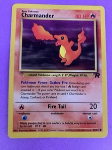 Pokémon - Charmander - Team Rocket - 50/82 - Vintage 2000 - WOTC - Picture 1 of 2