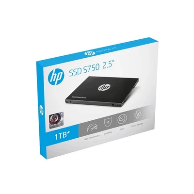 HP S750 1TB SATA III 6GB/s 2.5 inch SSD Delivers Exhilarating Speed 560MB/s & - image 1 of 2