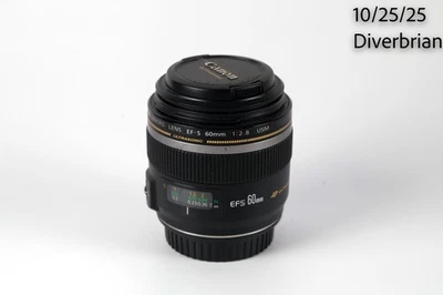 Canon EF-S 60mm f/2.8 USM Macro Lens - Image 1 of 3