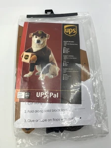 UPS PAL - Delivery Uniform Dog Halloween Costume - Size X-Small - Picture 1 of 2