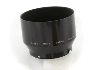 NIKON HS-4 SNAP-ON HOOD FOR NIKKOR AI 105MM F2.5 LENS, 135MM F3.5, 105mm F4.0 - Bild 1 von 2