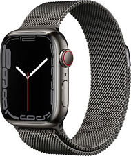 Apple Watch Gen 7 Series 7 Cell 41mm Graphite Stainless Steel - Graphite